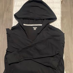 Womens Calvin Klein Performance Black Hoodie Size XL